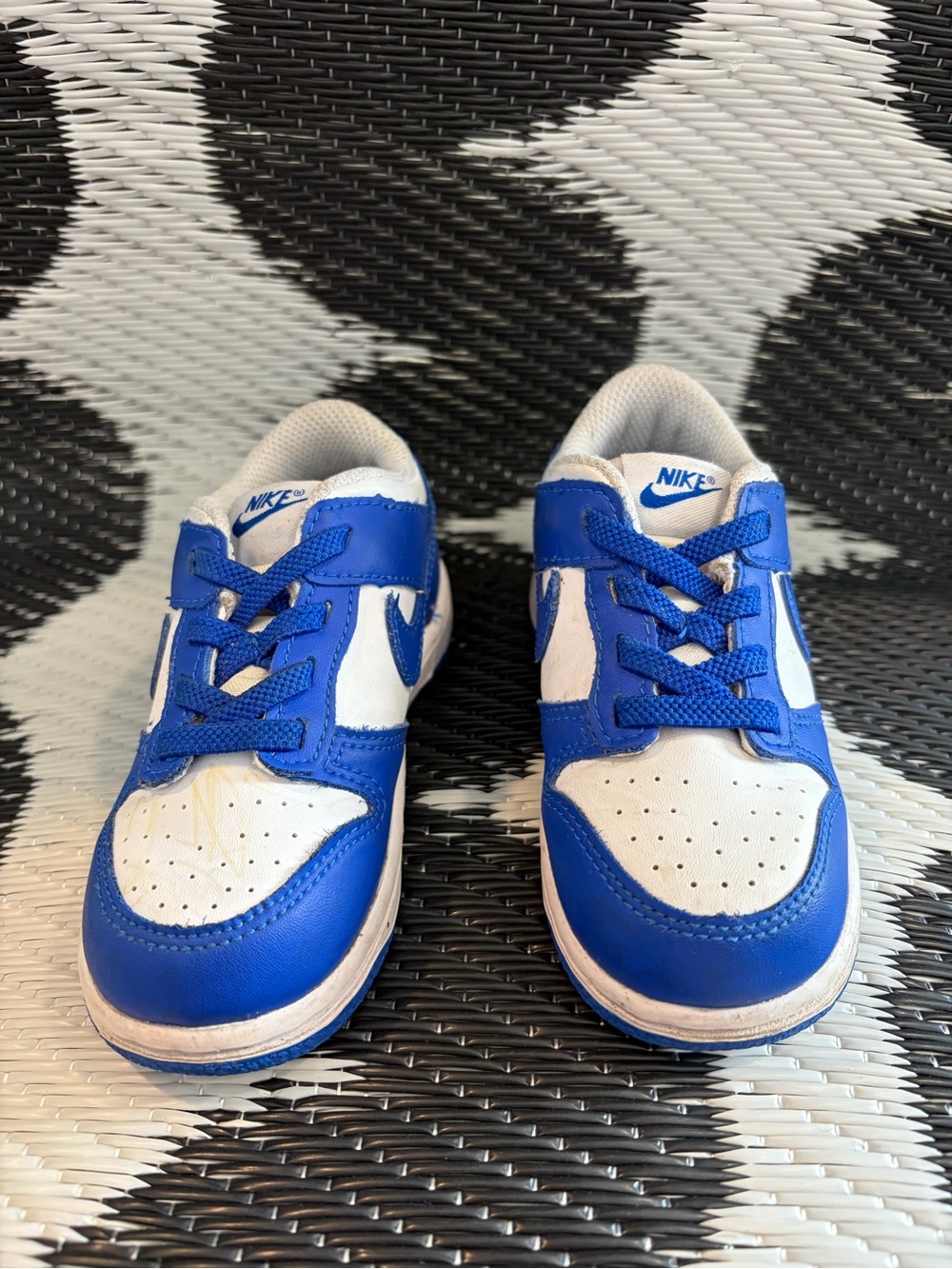 Nike Dunk Low Toddler 8C Blue White Sneakers FB9107-131